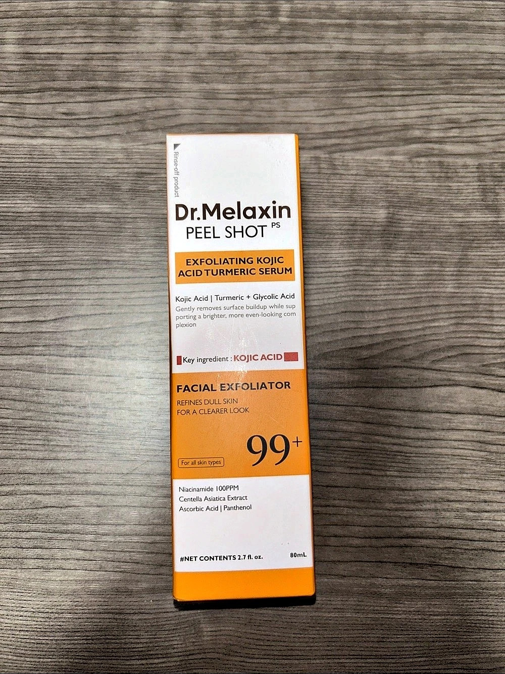 Dr. Melaxin Peel Shot Exfoliating Kojic Acid Turmeric Serum
